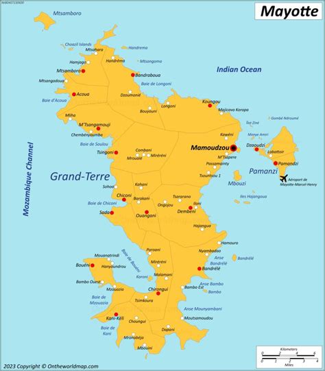 List of cities in Mayotte .